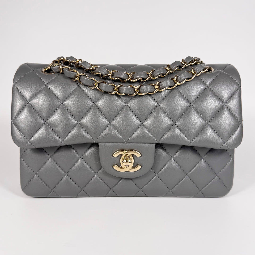 Chanel Quilted Lambskin Medium Double Flap Bag