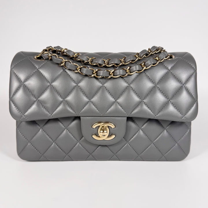 Chanel Quilted Lambskin Medium Double Flap Bag
