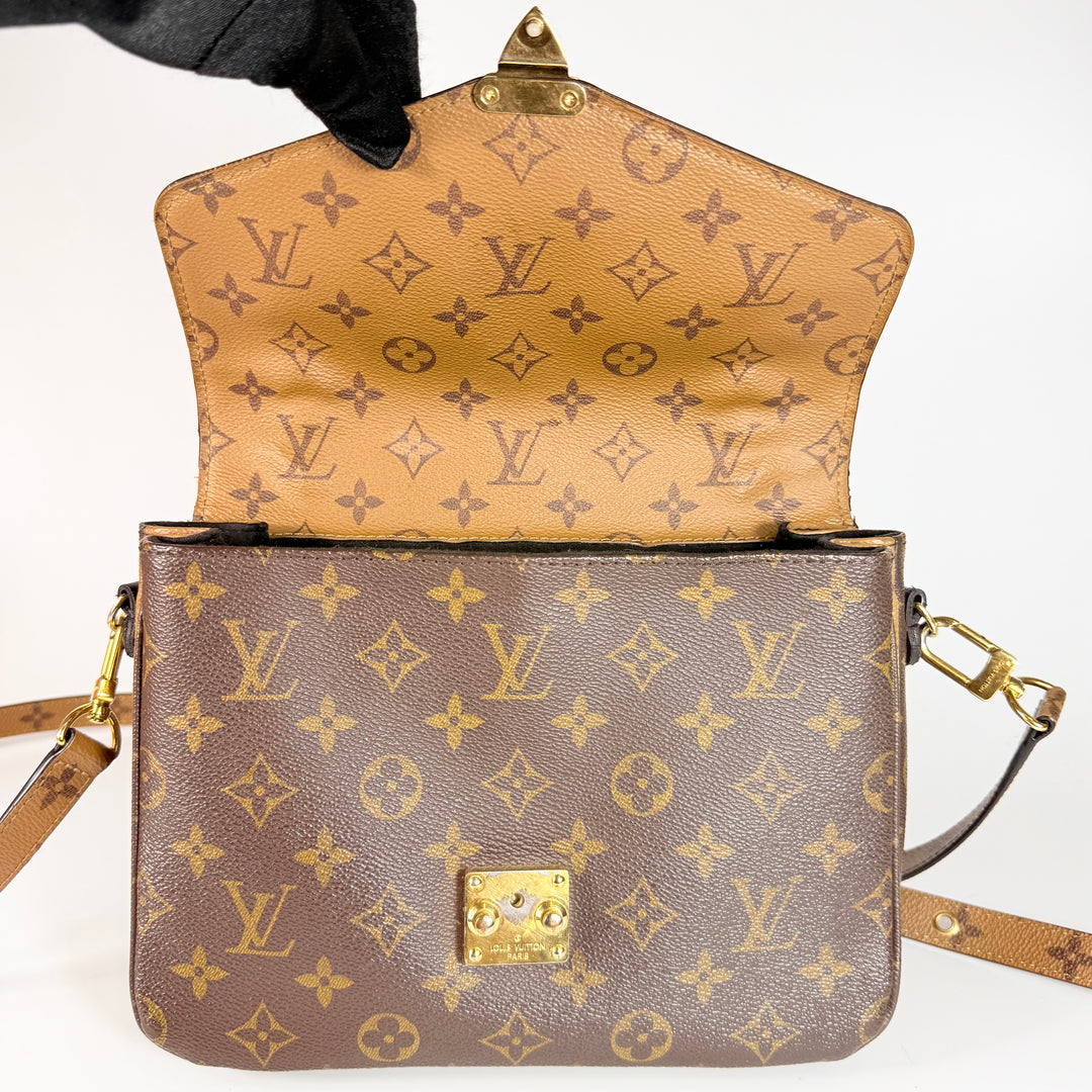 Louis Vuitton Reverse Monogram Pochette Metis