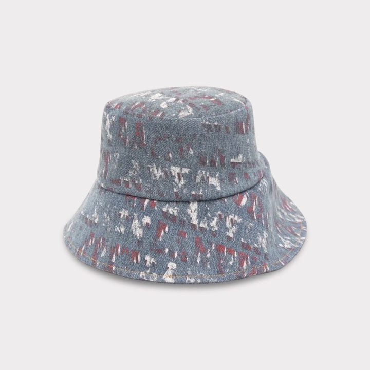 Lanvin Blue Future Edition Denim Fisherman Bucket Hat