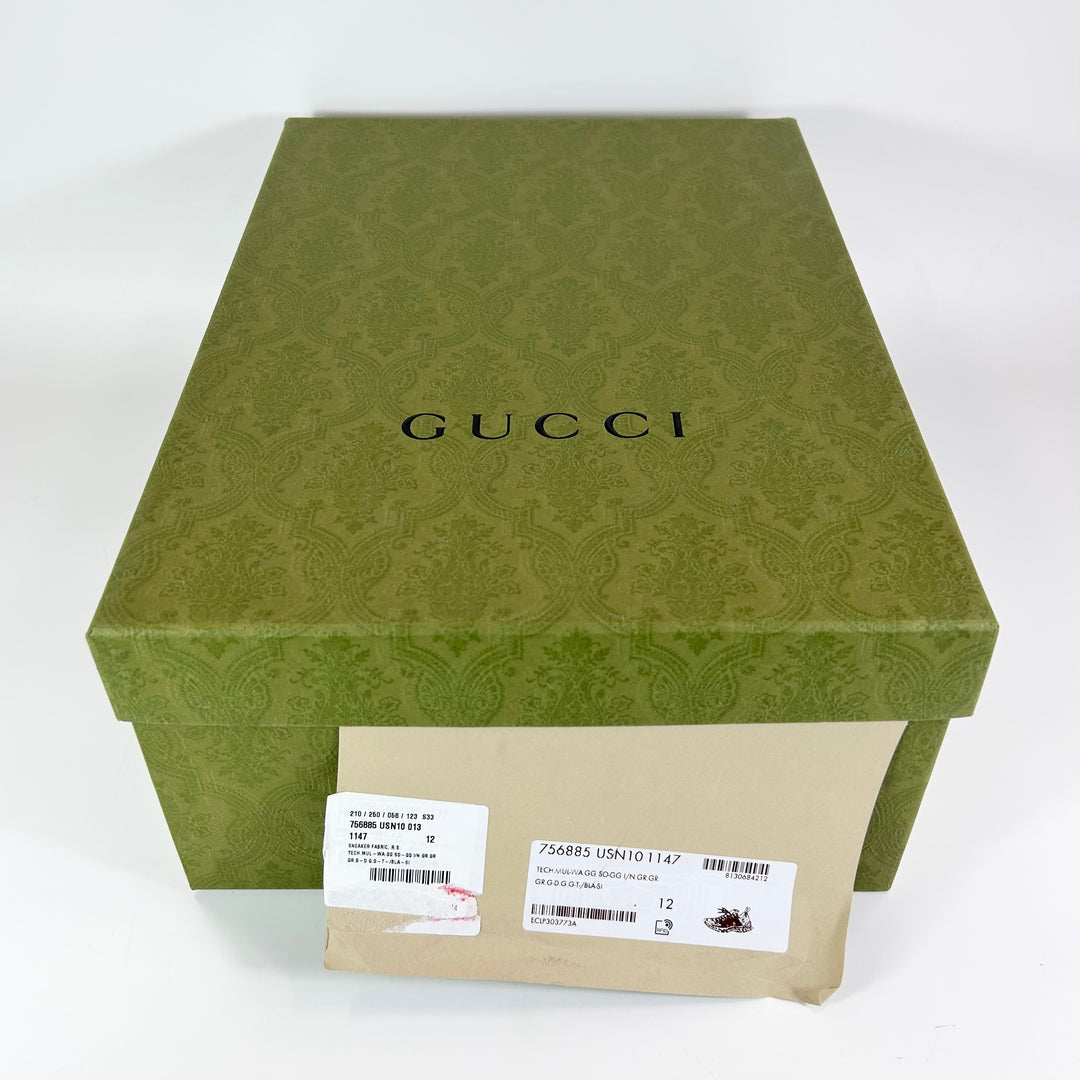 Gucci Technical Knit GG Run Sneaker - Men’s 12.5