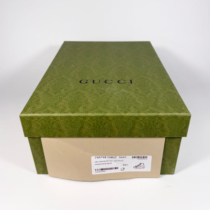 Gucci Canvas GG Supreme High Top Sneaker - Women’s 6.5