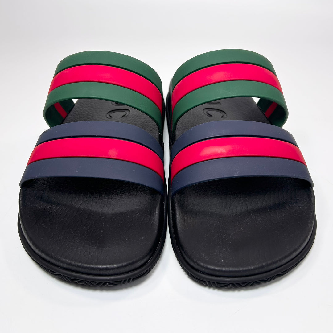 Gucci Agrado Rubber Slide Sandal - Men’s 9.5