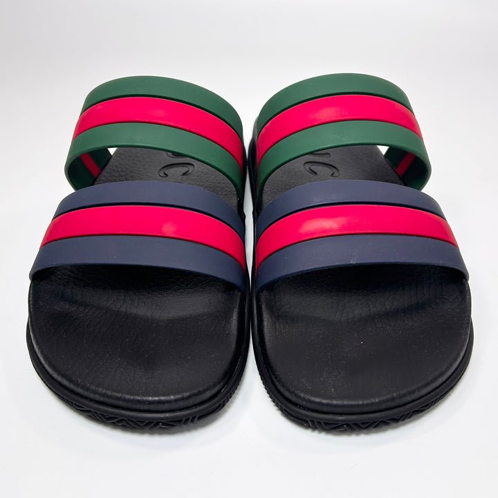 Gucci Agrado Rubber Slide Sandal - Men’s 9.5