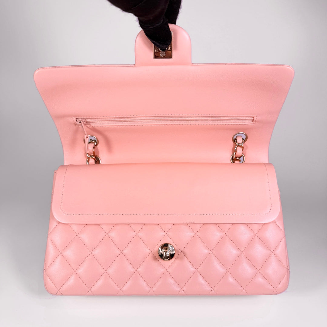 Chanel Quilted Lambskin Medium Double Flap