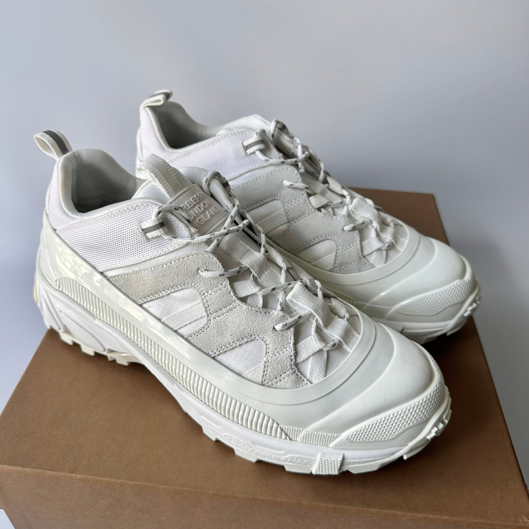 Burberry White Arthur Sneaker - Men’s 10