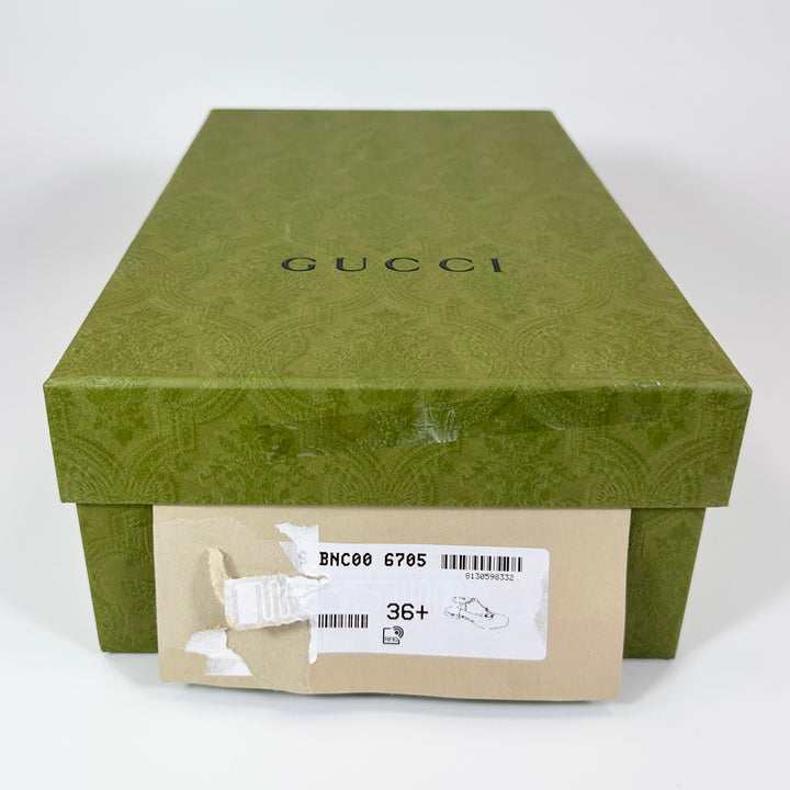 Gucci Double G Patent Leather Ballerina Flat - Women’s 6.5