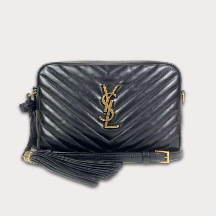 Saint Laurent Medium Lou Camera Bag Black