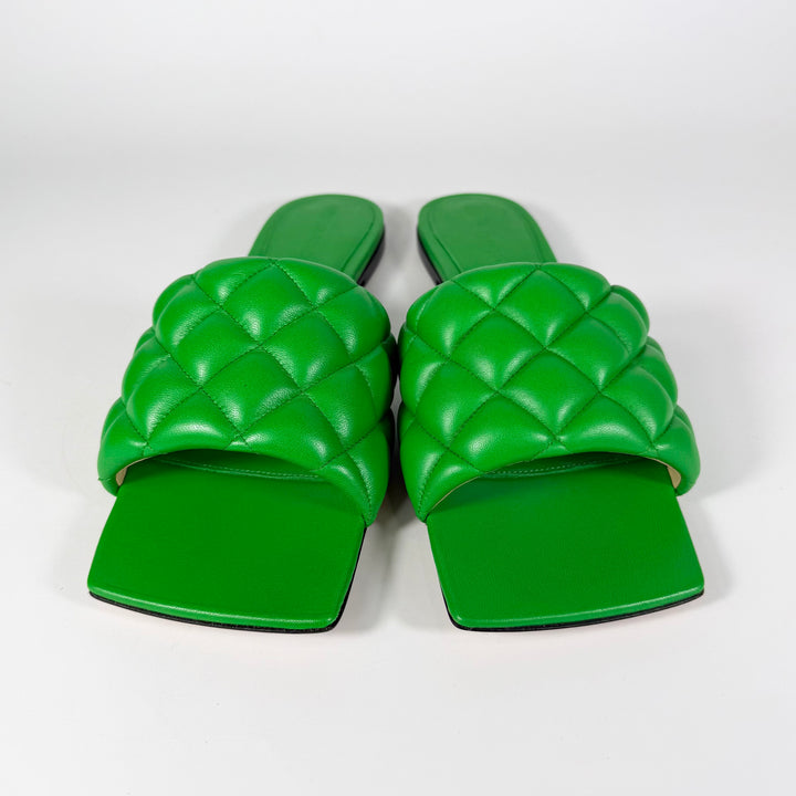 Bottega Veneta Padded Square Toe Sandal - Women’s 9