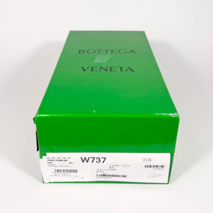 Bottega Veneta Padded Denim Flat Sandal - Women’s 6.5