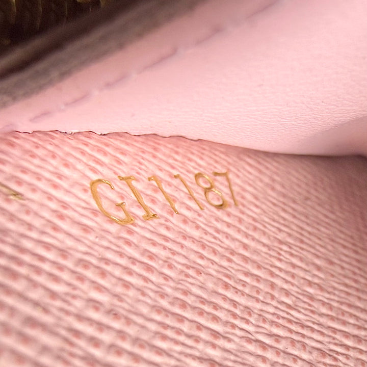 Louis Vuitton Damier Azur Clemence Wallet