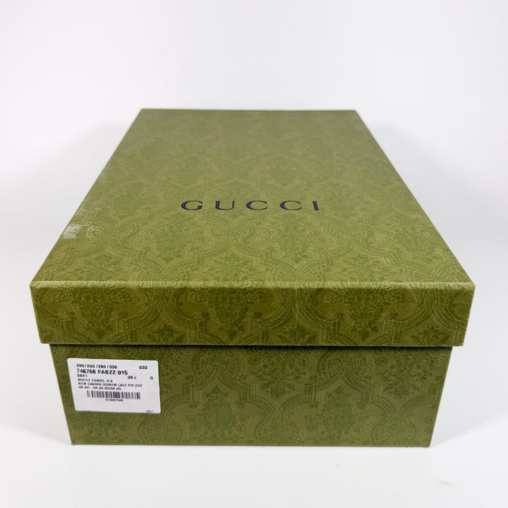 Gucci Canvas GG Supreme High Top Sneaker - Women’s 9.5