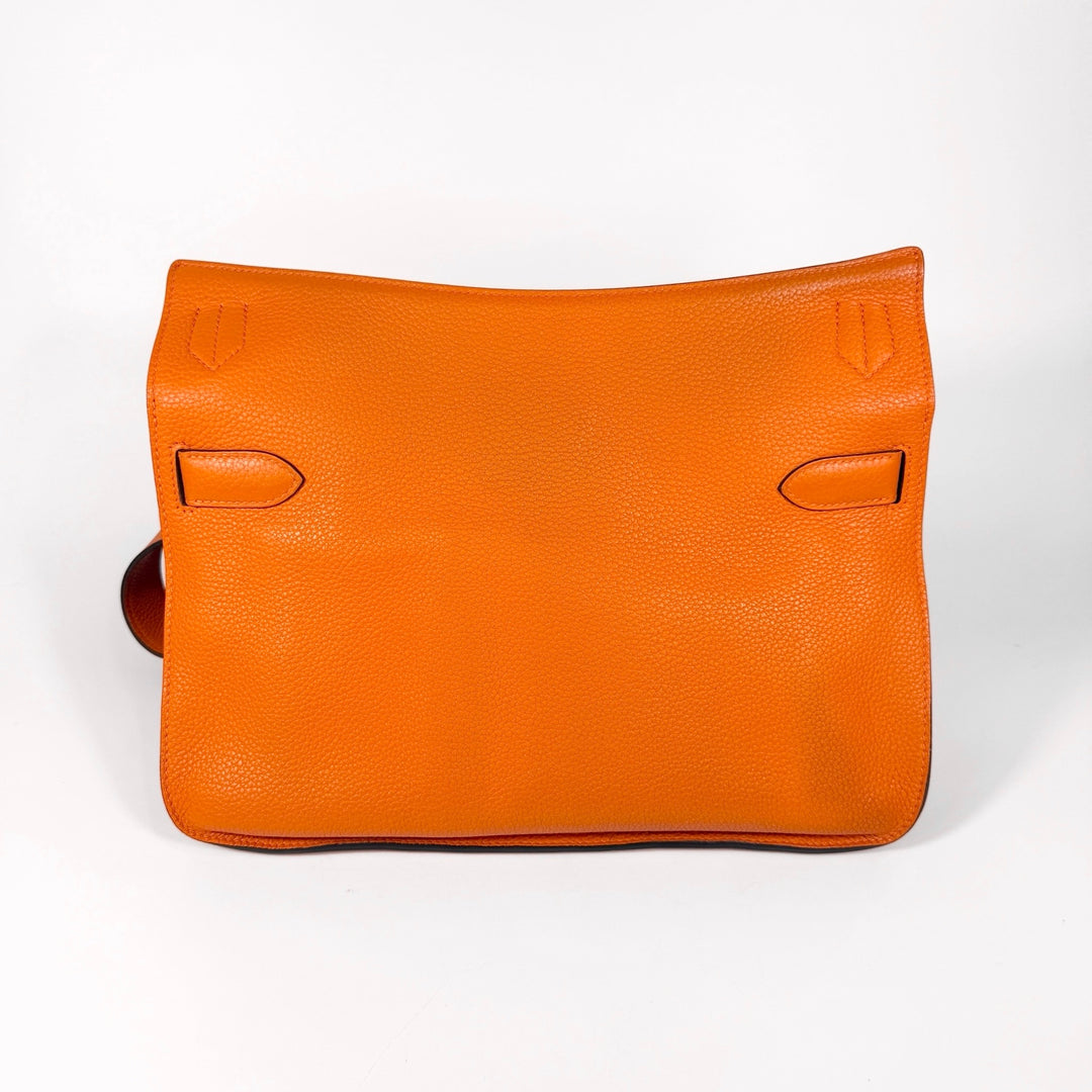 Hermès Jypsiere 34 Clemence Orange Jaune