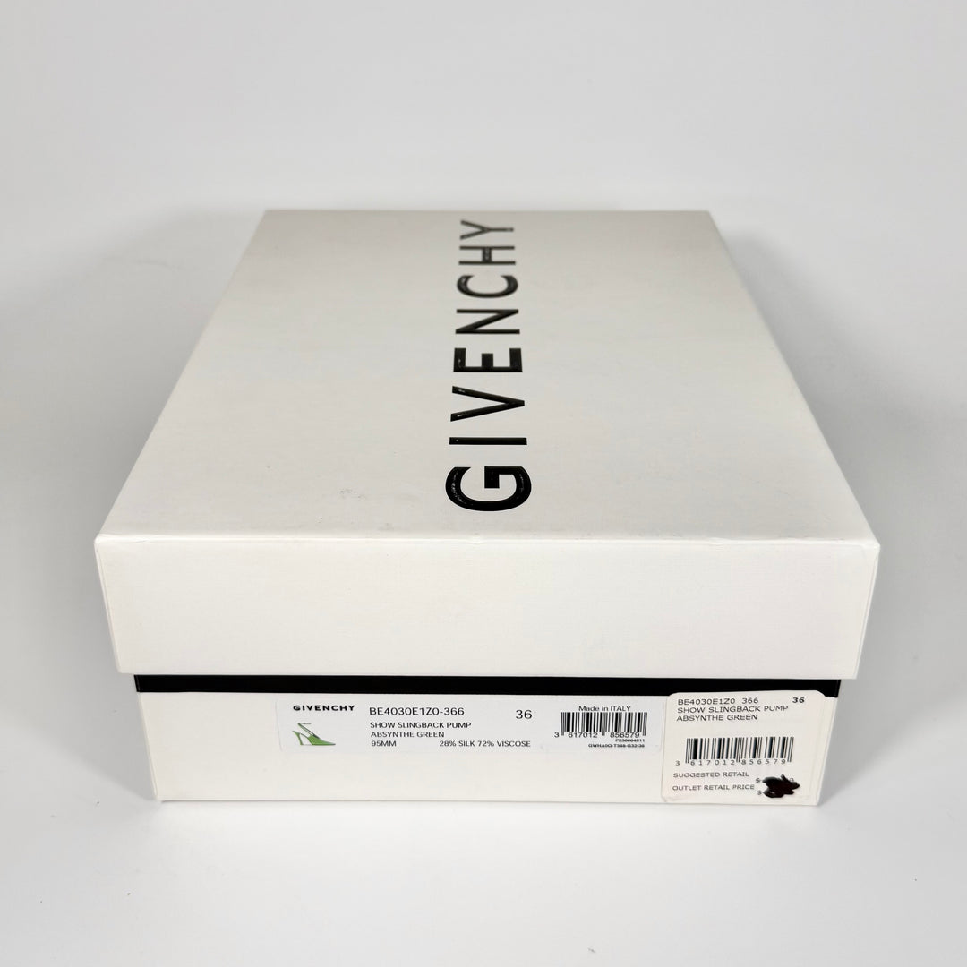 Givenchy Satin Show Slingback Pump - Women’s 6