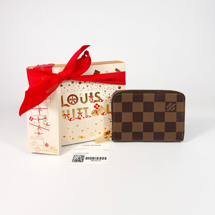 Louis Vuitton Damier Ebene Zippy Coin Pouch
