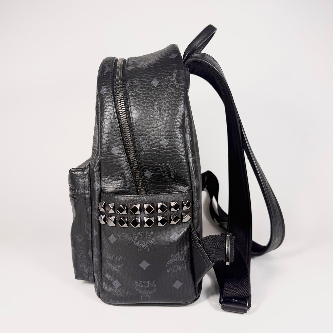 MCM Visetos Small Stark Backpack