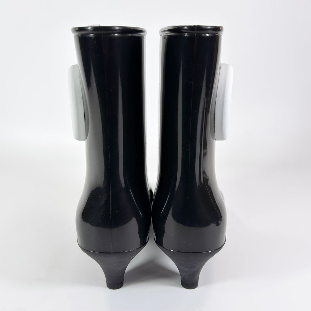 Gucci Interlocking G Rubber Boot - Women’s 8