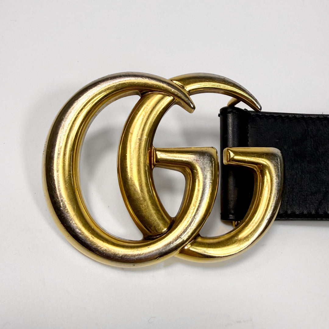 Gucci GG Marmont Smooth Leather Belt 70 28