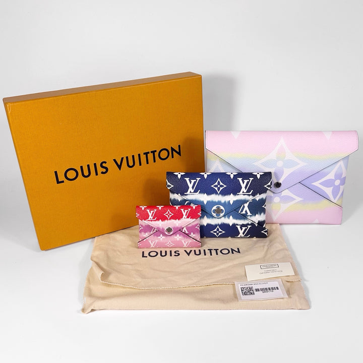 Louis Vuitton Monogram Escale Kirigami Pochette Set