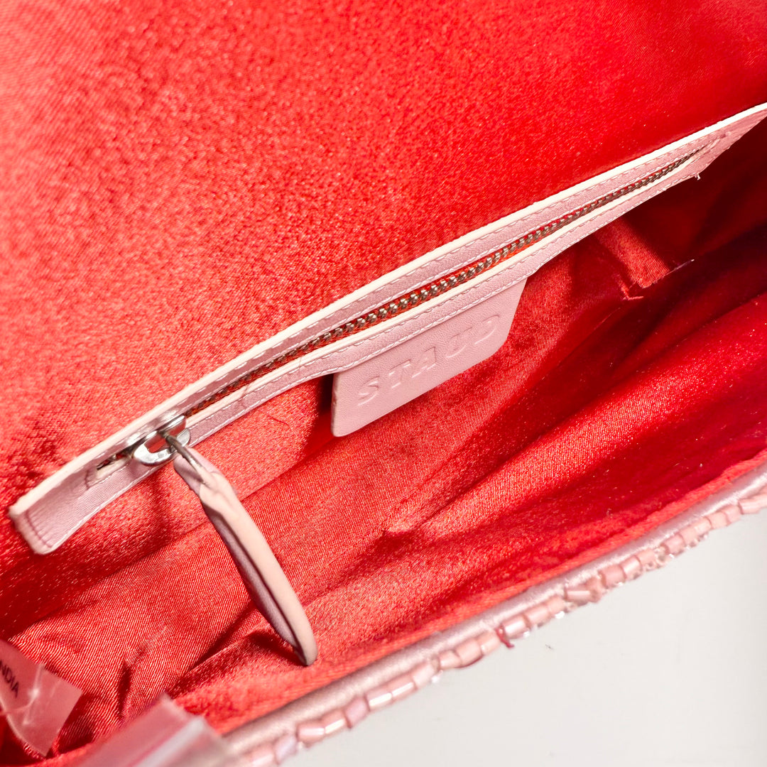 Staud Tommy Beaded Shoulder Bag