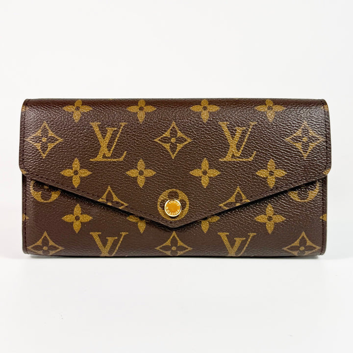 Louis Vuitton Monogram Sarah Wallet Fuchsia