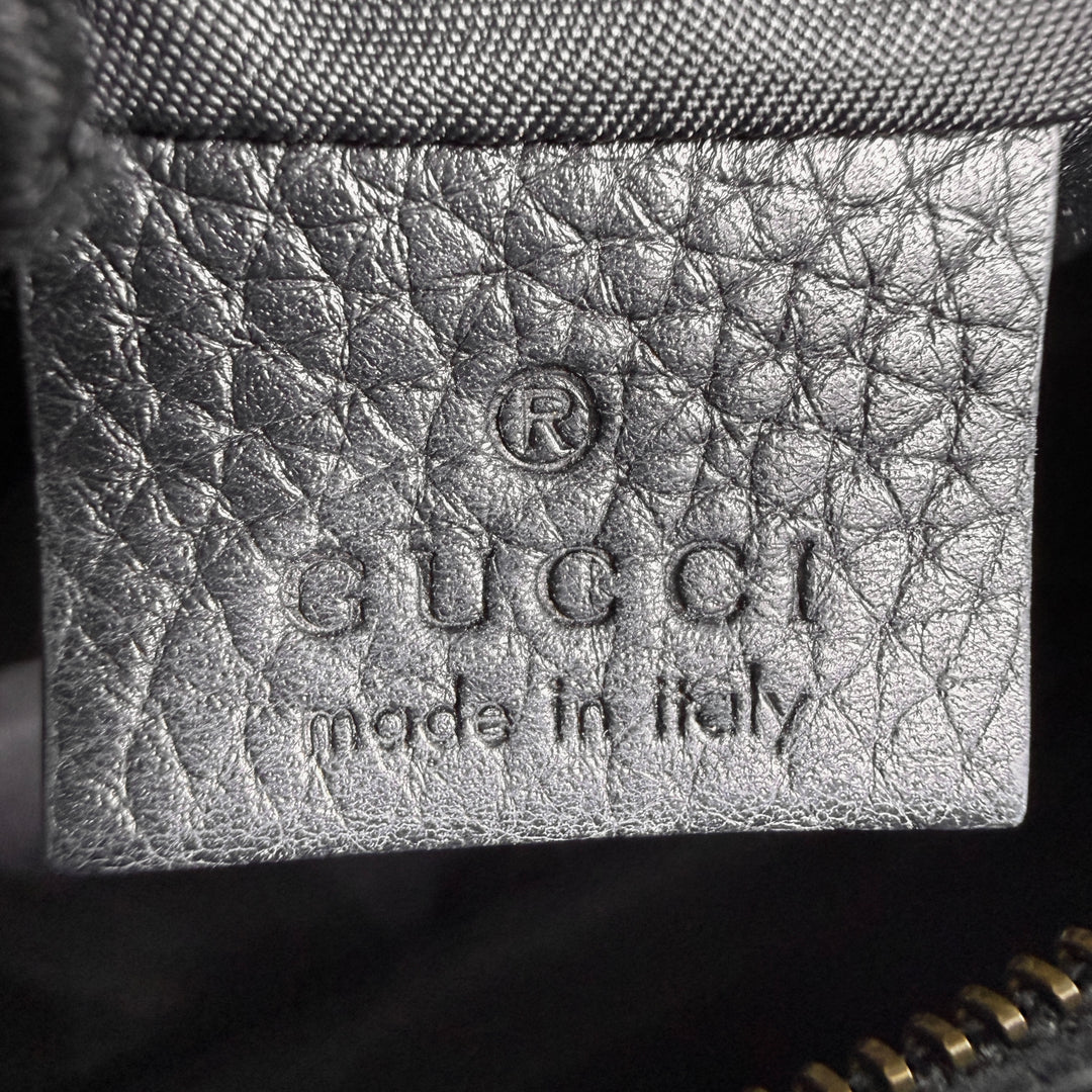 Gucci Pebbled Calfskin Mini Soho Disco Bag