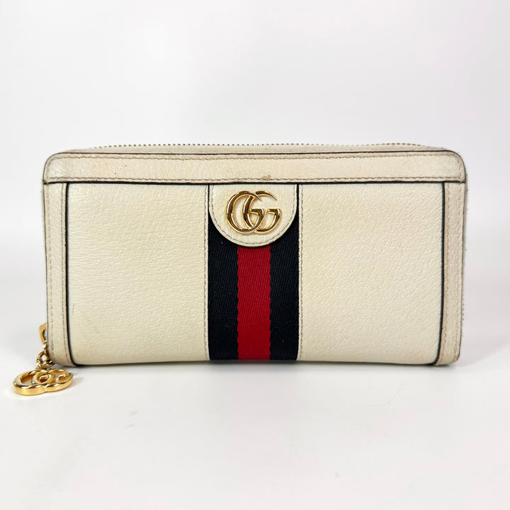 Gucci Ophidia Zip Around Long Wallet