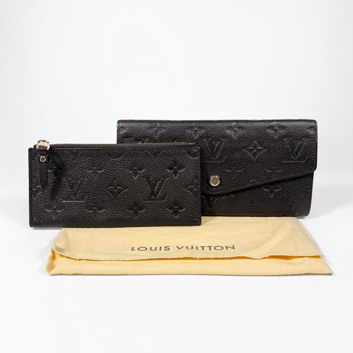 Louis Vuitton Monogram Empreinte Sarah Wallet