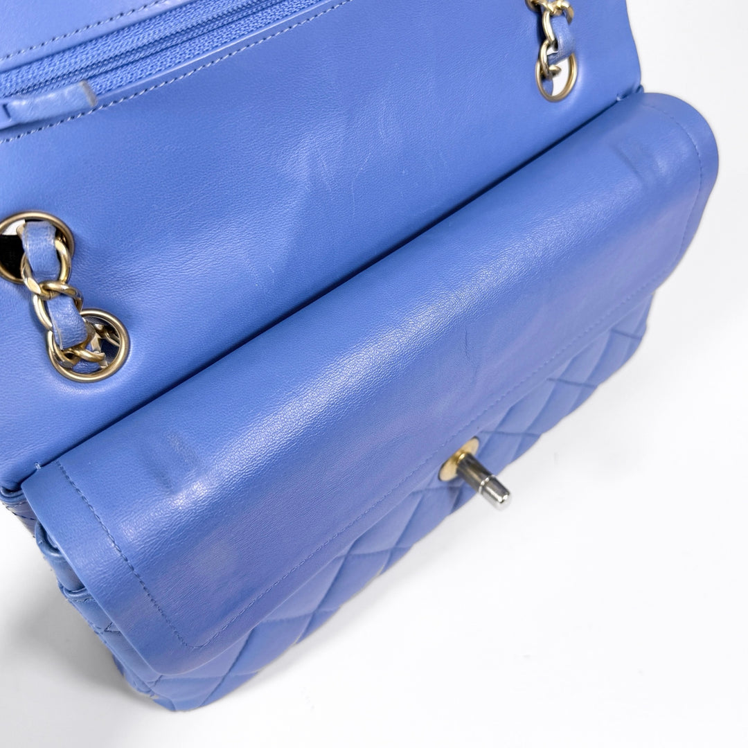 Chanel Quilted Lambskin Small Double Flap Bag