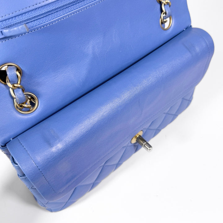 Chanel Quilted Lambskin Small Double Flap Bag