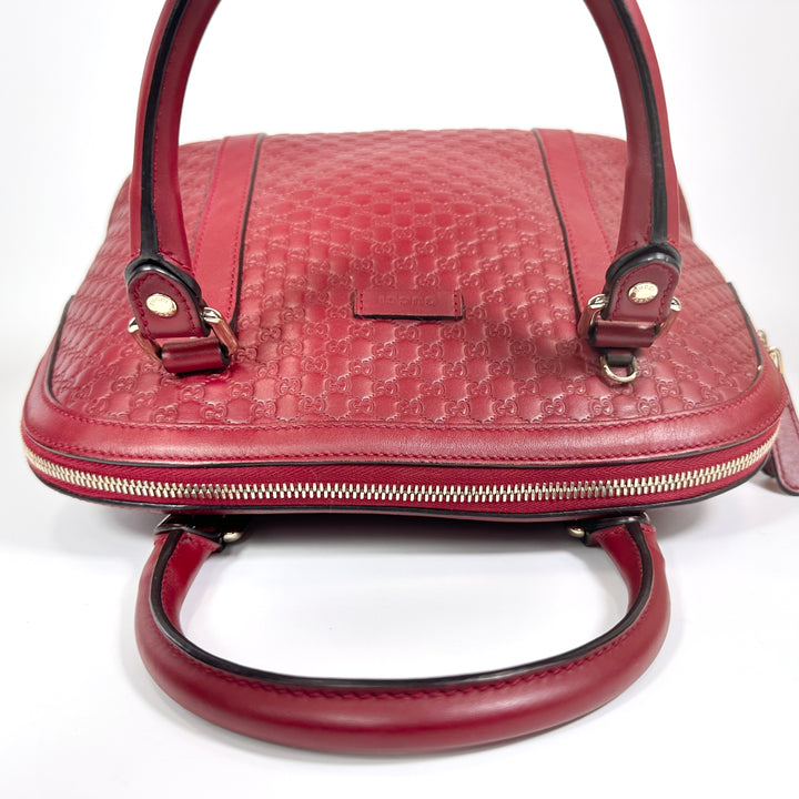 Gucci Microguccissima Leather Dome Bag