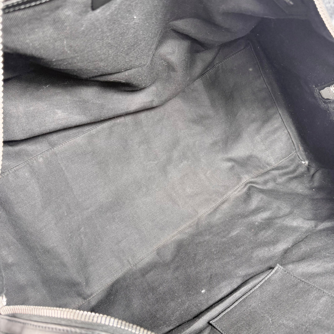 Gucci Black GG Supreme Large Duffle Bag