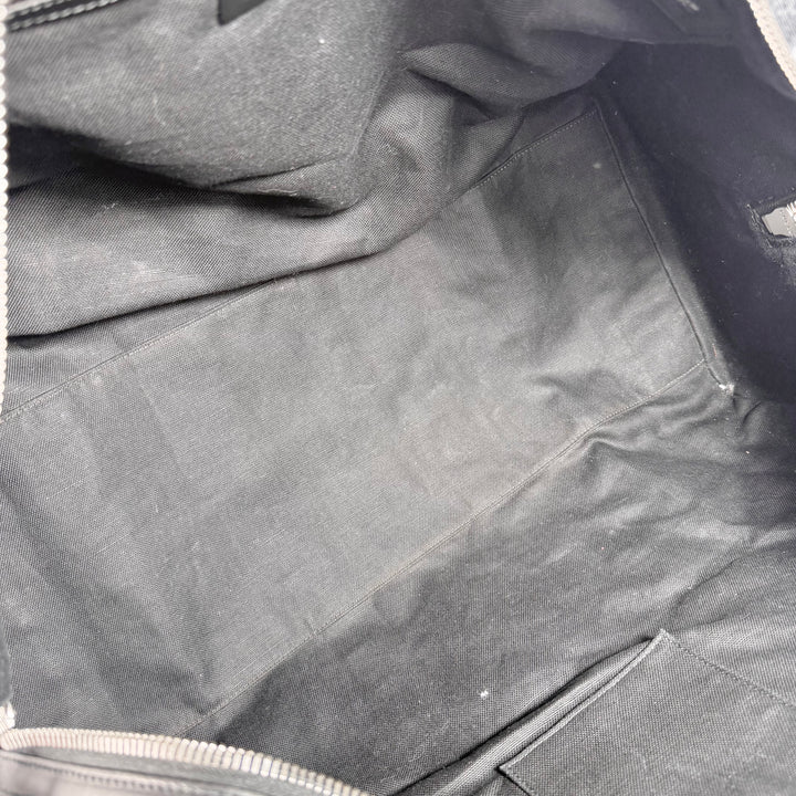 Gucci Black GG Supreme Large Duffle Bag