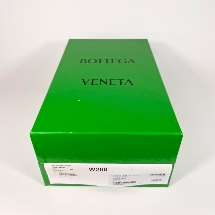 Bottega Veneta Leather Jack Flat Sandal - Women’s 8