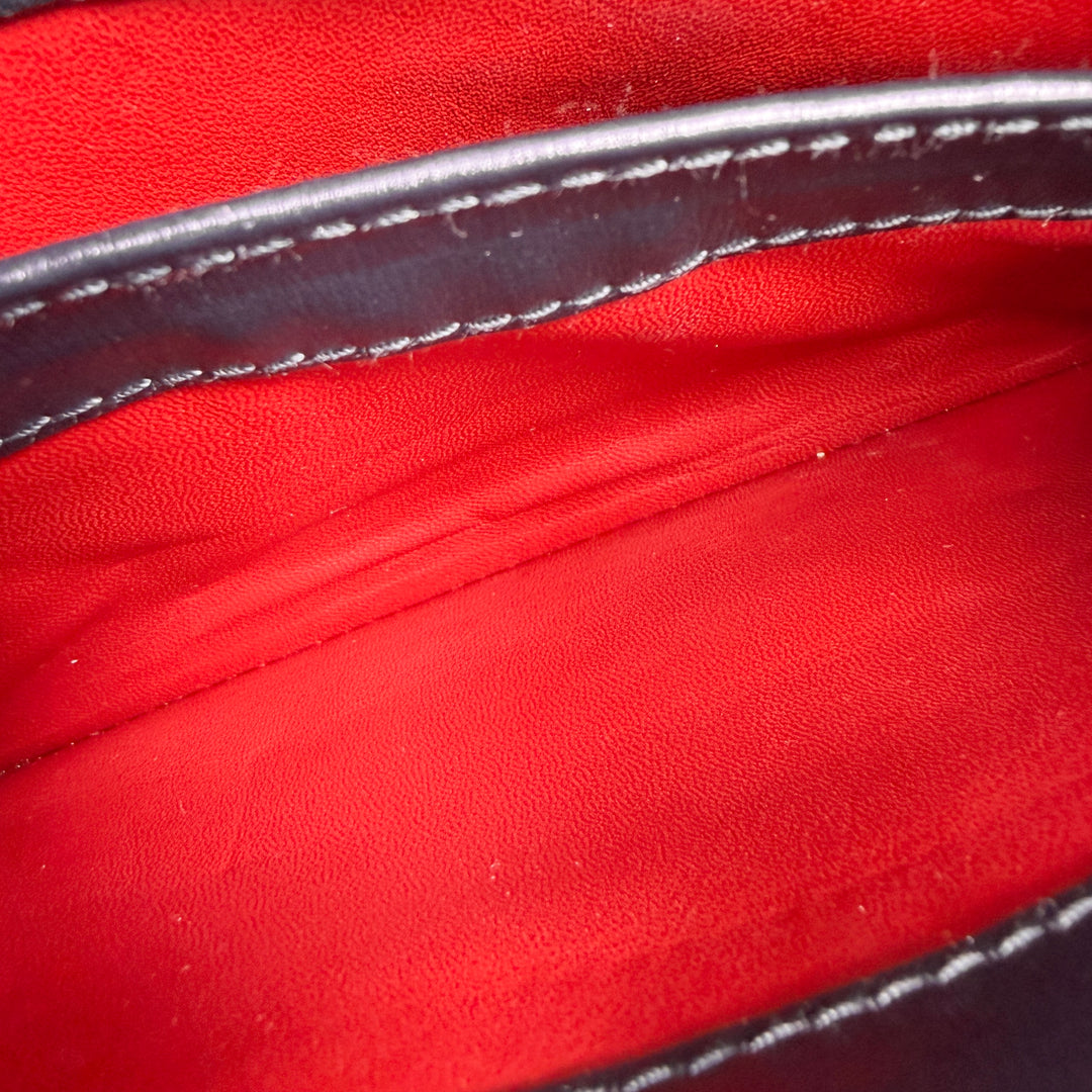 Prada Patent Leather Cleo Shoulder Bag