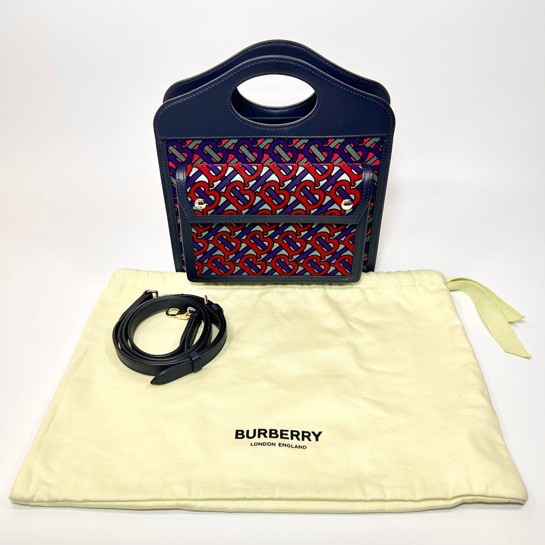 Burberry Mini Monogram Pocket Bag