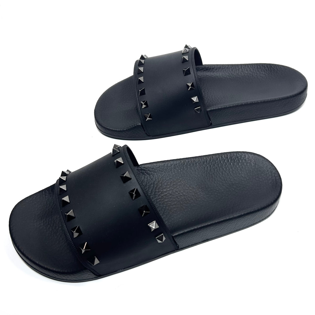 Valentino Garavani Rockstud Rubber Slide Sandal - Women’s 12