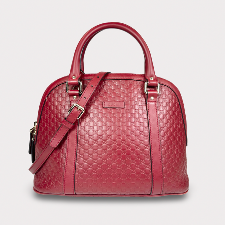 Gucci Microguccissima Leather Dome Bag