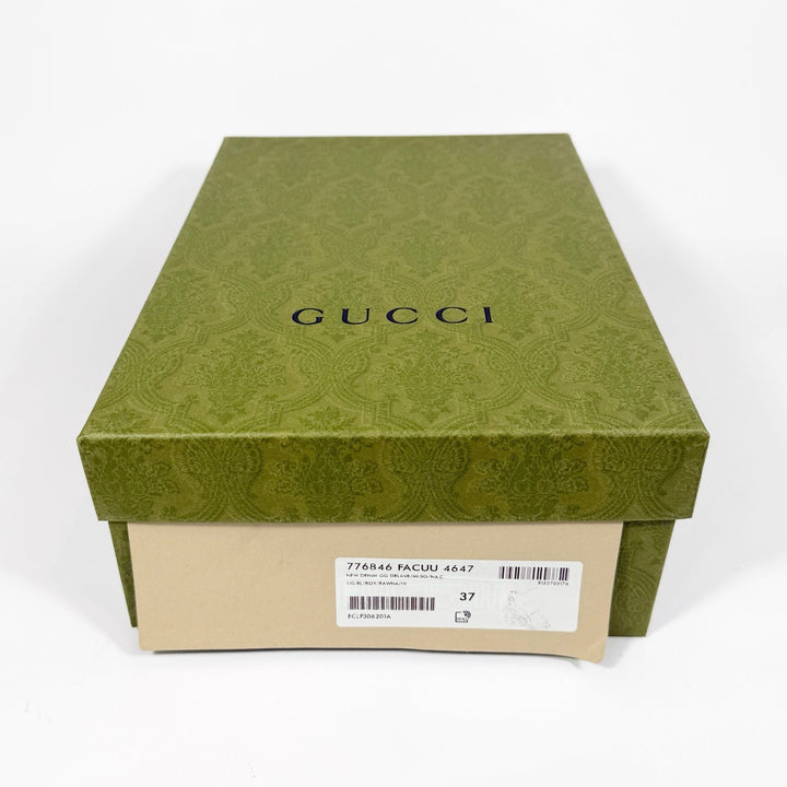 Gucci Pilar Denim Wedge Heel  - Women’s 7