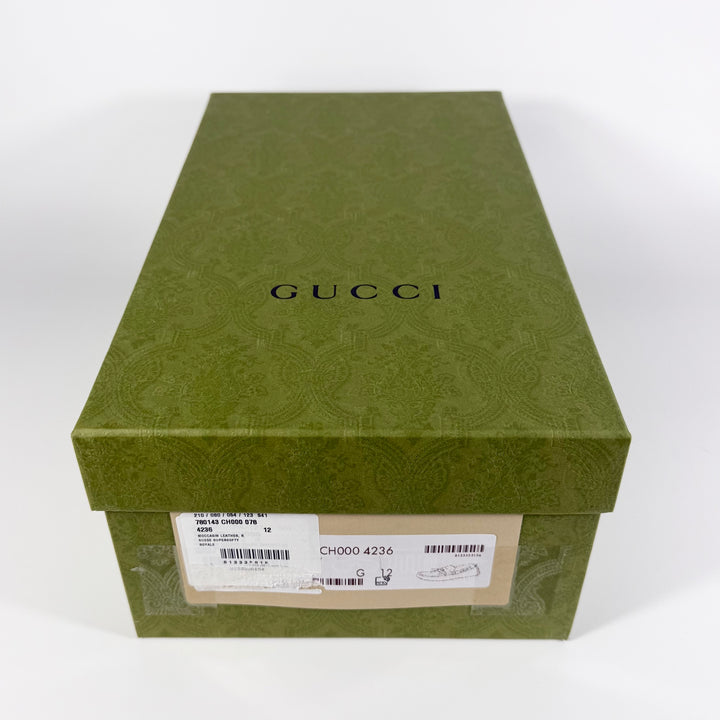 Gucci Suede Horsebit Driver Loafer - Men’s 12.5