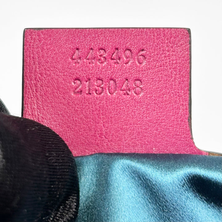 Gucci GG Marmont Blind For Love Velvet Matelasse Medium Shoulder Bag