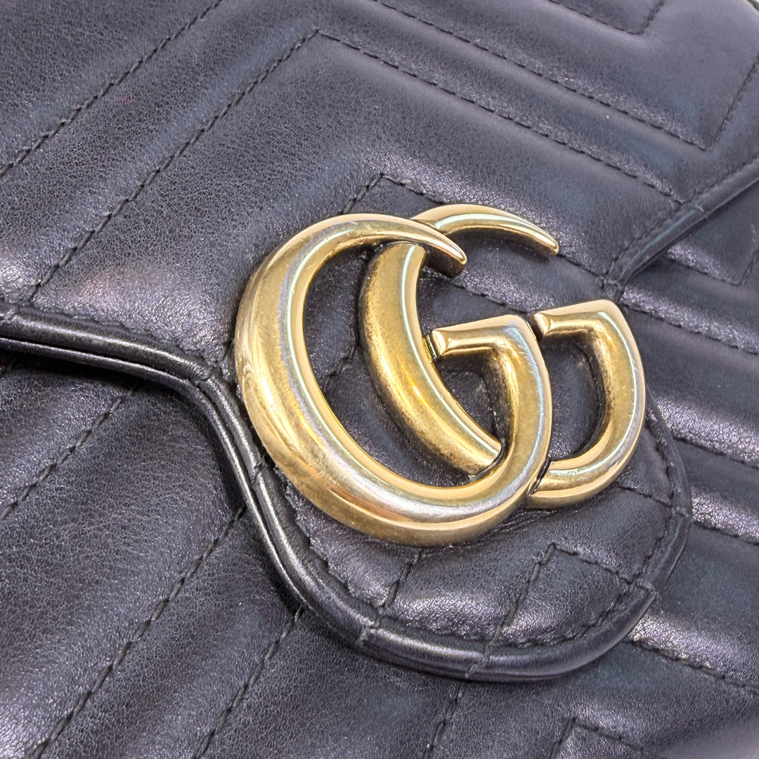 Gucci Matelasse Marmont Wallet On Chain