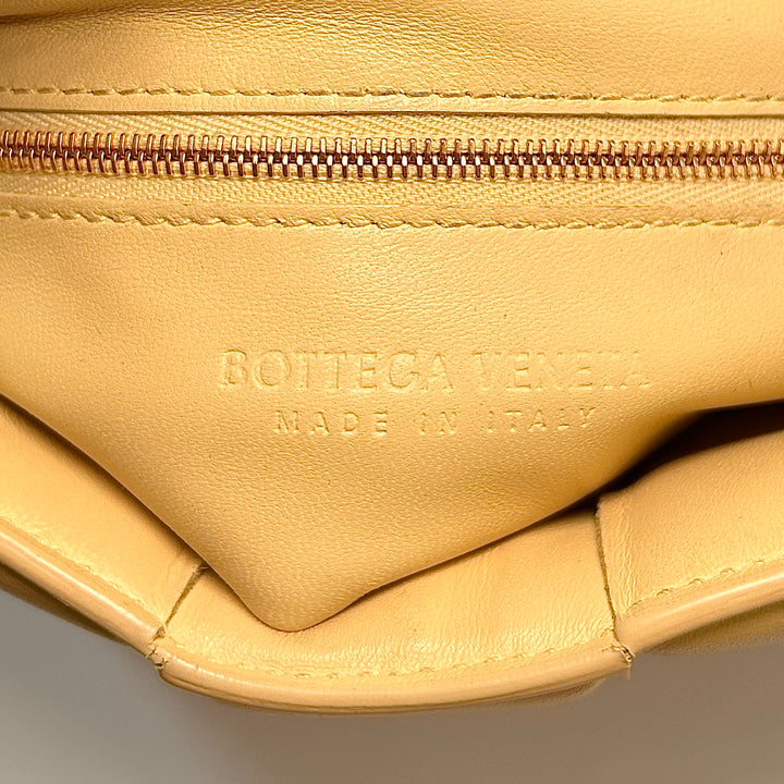 Bottega Veneta Lambskin Maxi Intrecciato Padded Chain Cassette Bag