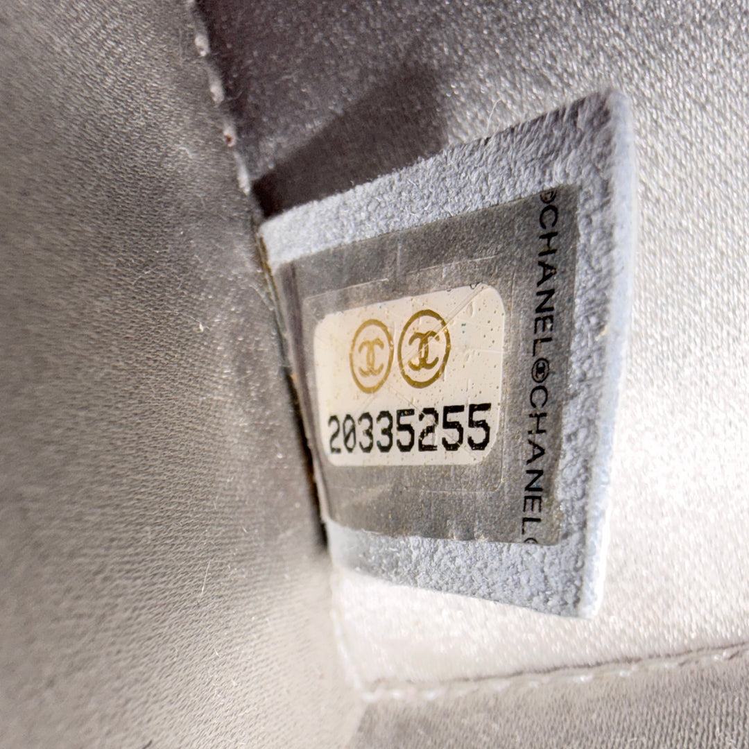 Chanel Iridescent Goatskin Lait De Coco Milk Carton Bag