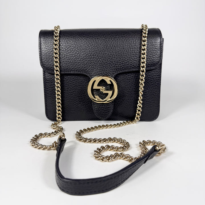 Gucci Dollar Interlocking G Chain Shoulder Bag