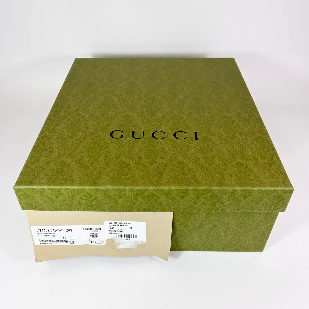 Gucci Interlocking G Rubber Boot - Women’s 8