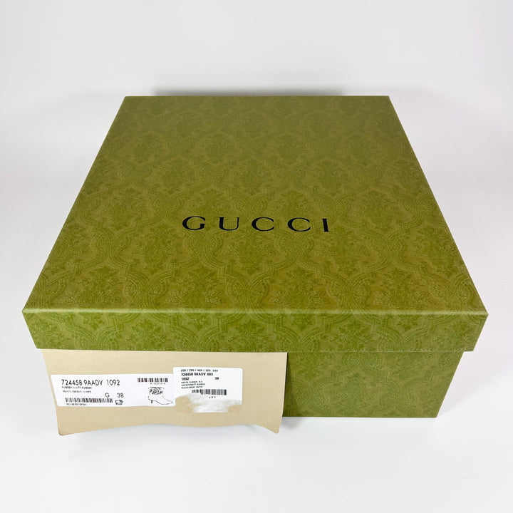 Gucci Interlocking G Rubber Boot - Women’s 8