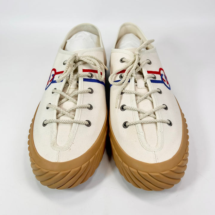 Gucci Interlocking G Canvas Low Top Sneaker - Men’s 13.5