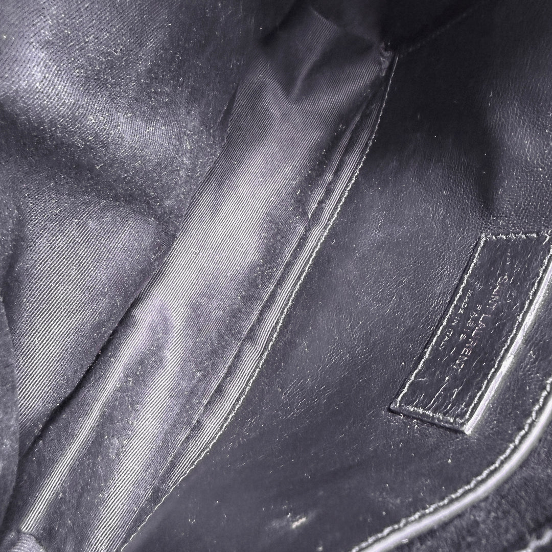 Saint Laurent Crinkled Calfskin Baby Niki Bag