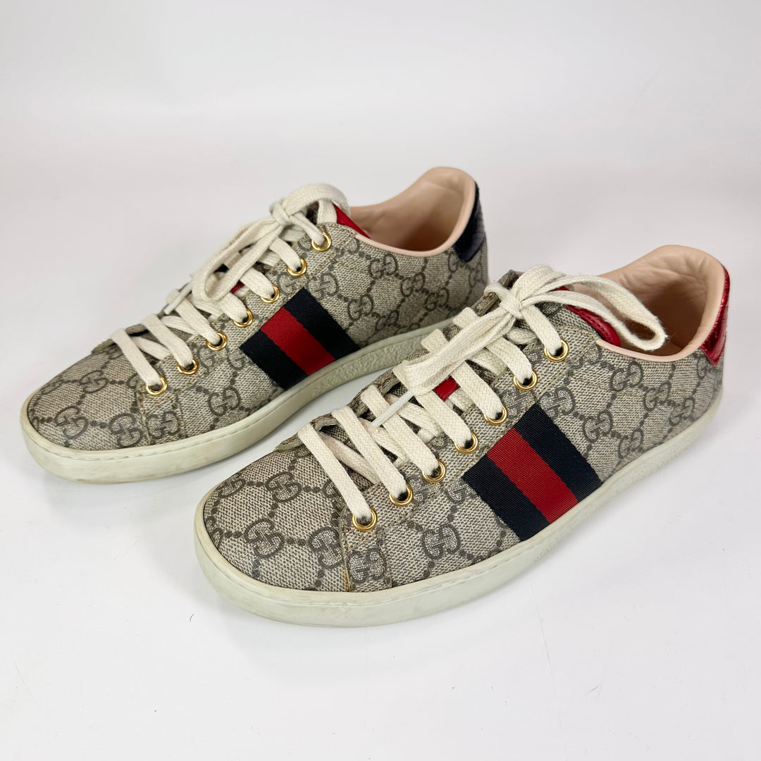 Gucci GG Supreme Ace Sneaker - Women’s 5.5